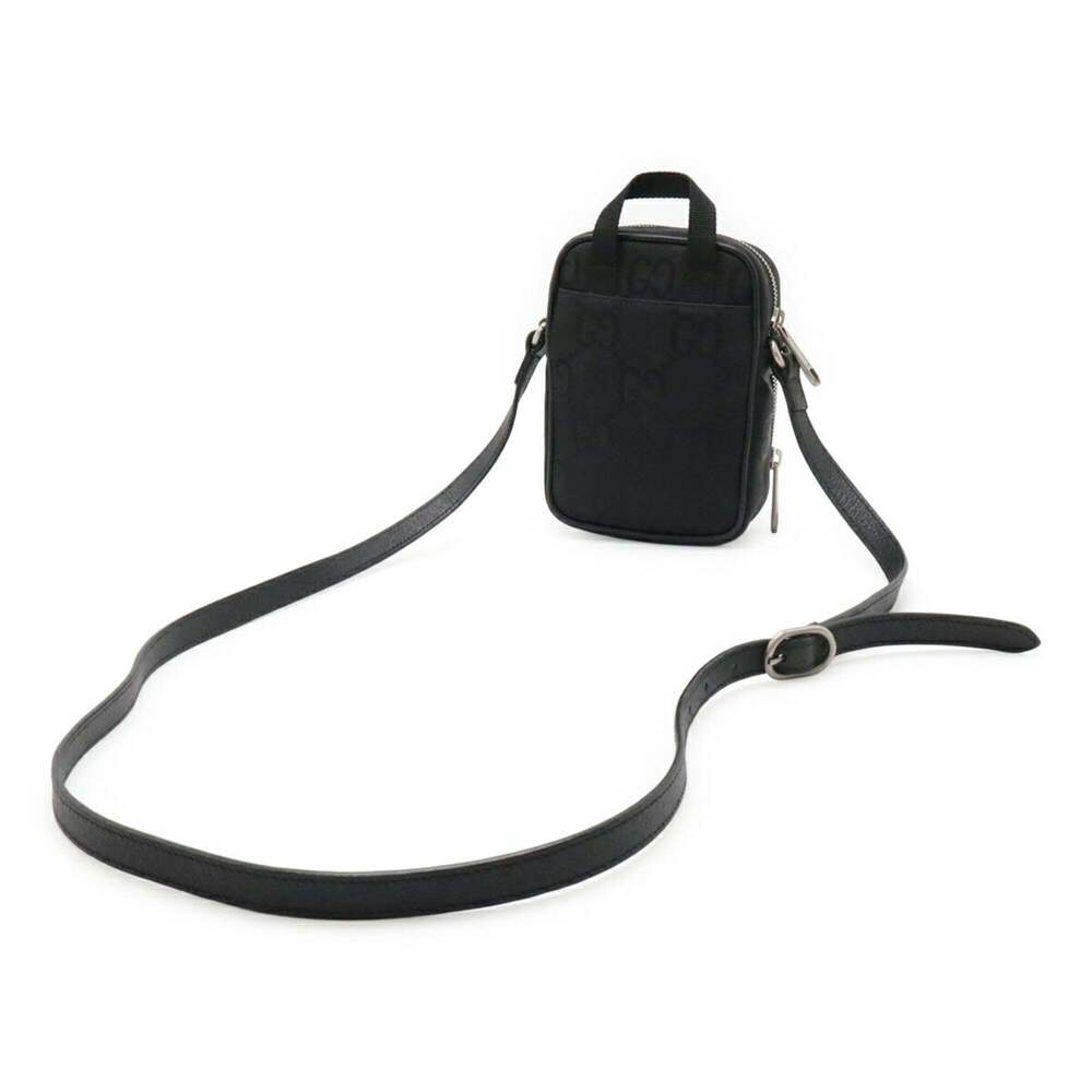 GUCCI Authentic Black Leather Shoulder Bag - Picture 3 of 10